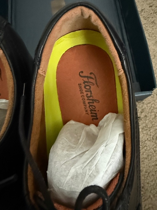 Florsheim Black Midtown Cap Oxford Dress Men’s Shoes 11 D New In Box main image 5